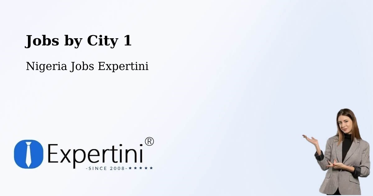 City Jobs in Nigeria - Expertini