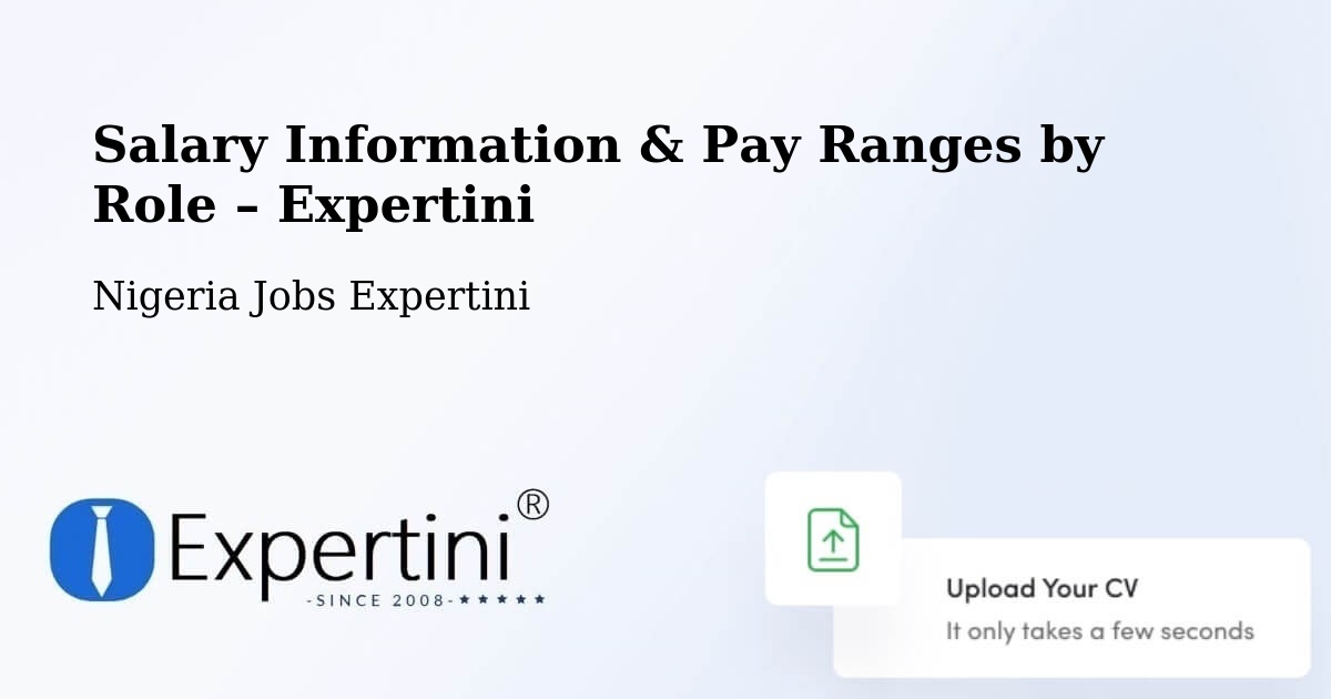 Salary Information & Pay Ranges – Monguno - Monguno, Nigeria Jobs Expertini